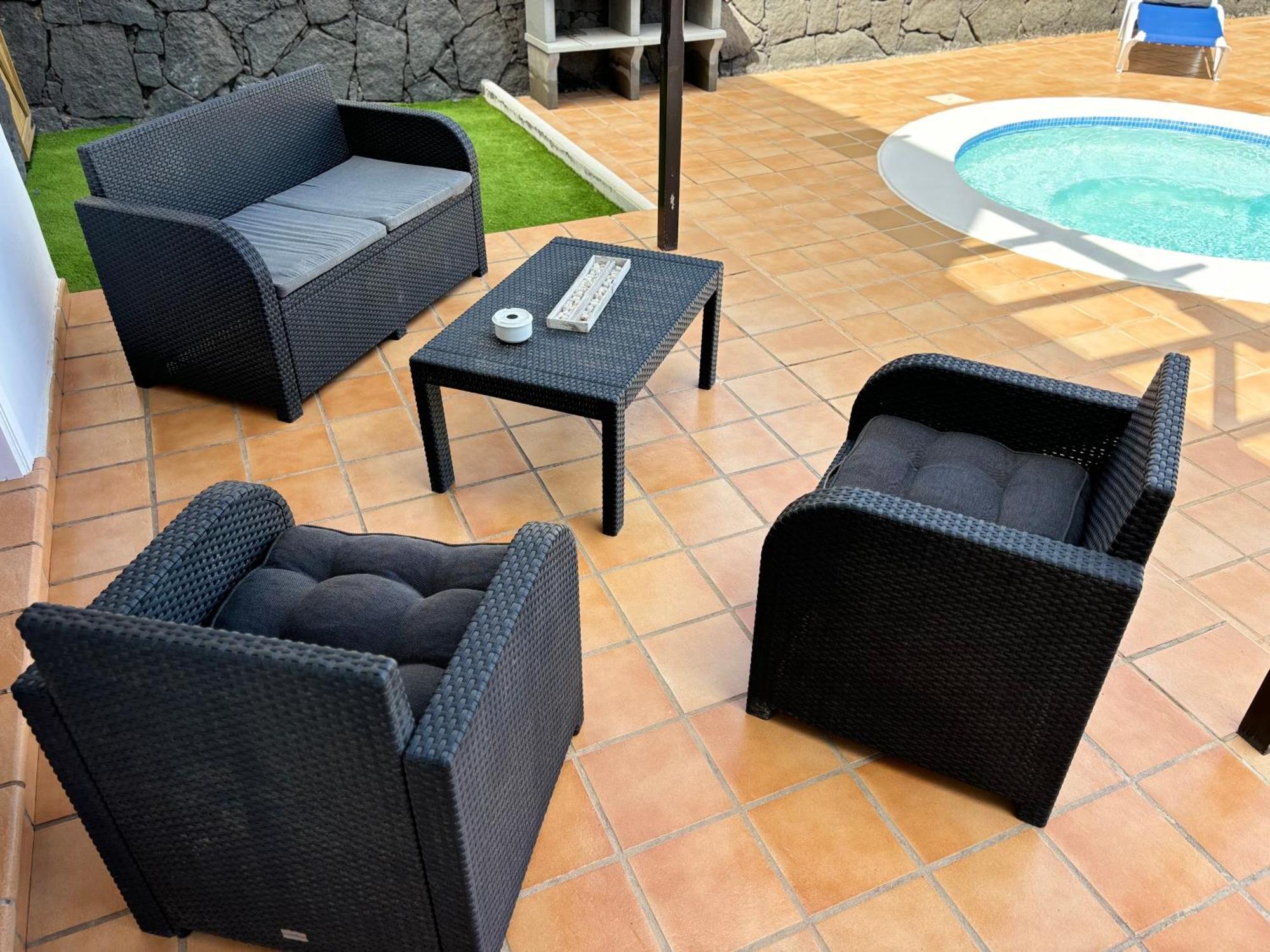 Villa Adel 56, Private Heated Pool, Parking Playa Blanca  Esterno foto