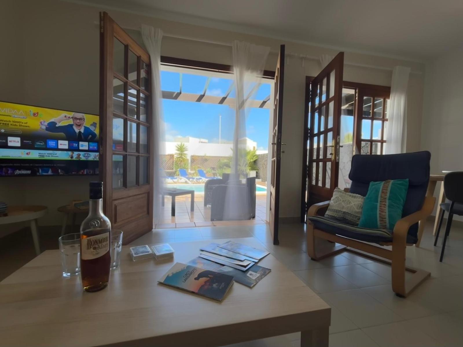 Villa Adel 56, Private Heated Pool, Parking Playa Blanca  Esterno foto