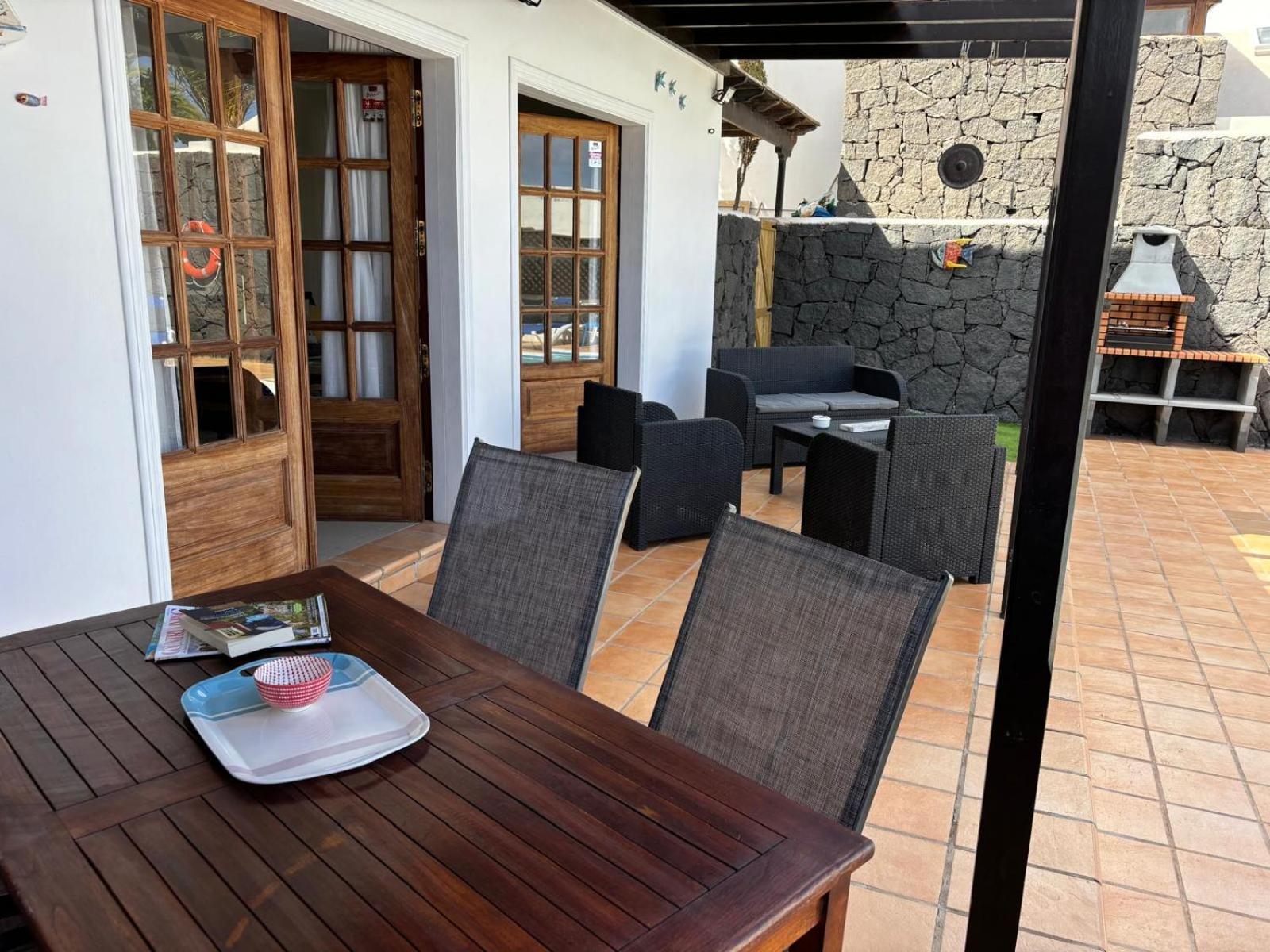 Villa Adel 56, Private Heated Pool, Parking Playa Blanca  Esterno foto