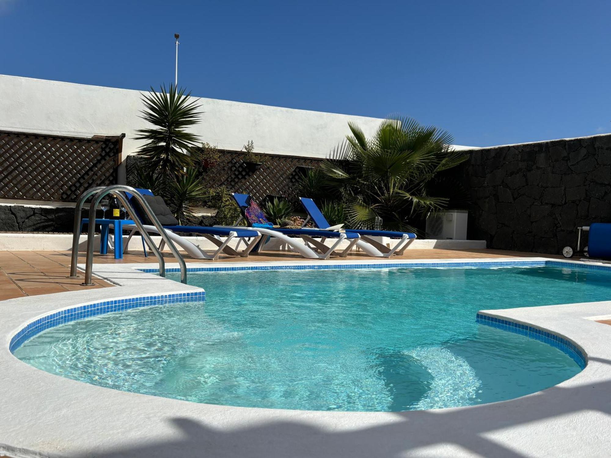 Villa Adel 56, Private Heated Pool, Parking Playa Blanca  Esterno foto
